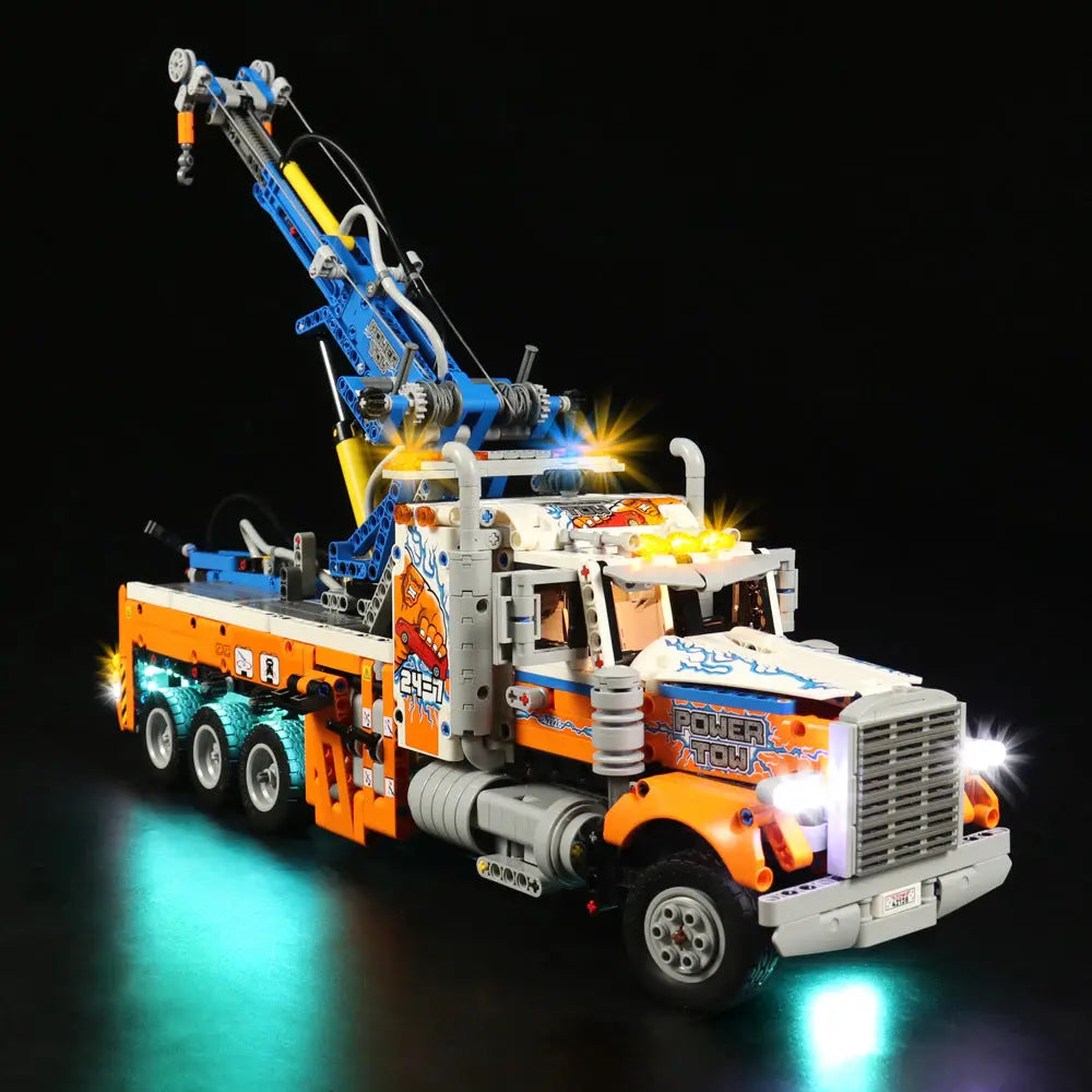 Light Kit for LEGO Heavy-duty Tow Truck 42128 Bright My Bricks