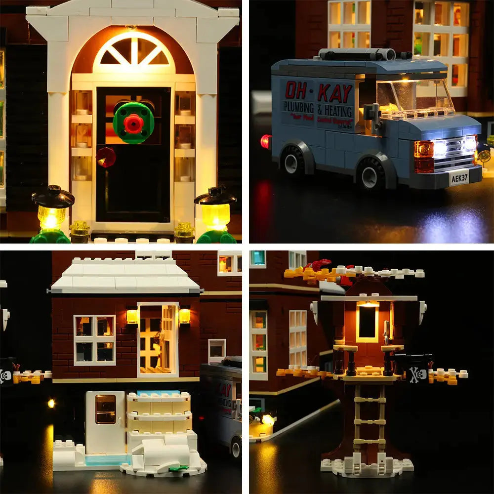 Light Kit for LEGO Home Alone 21330 Bright My Bricks