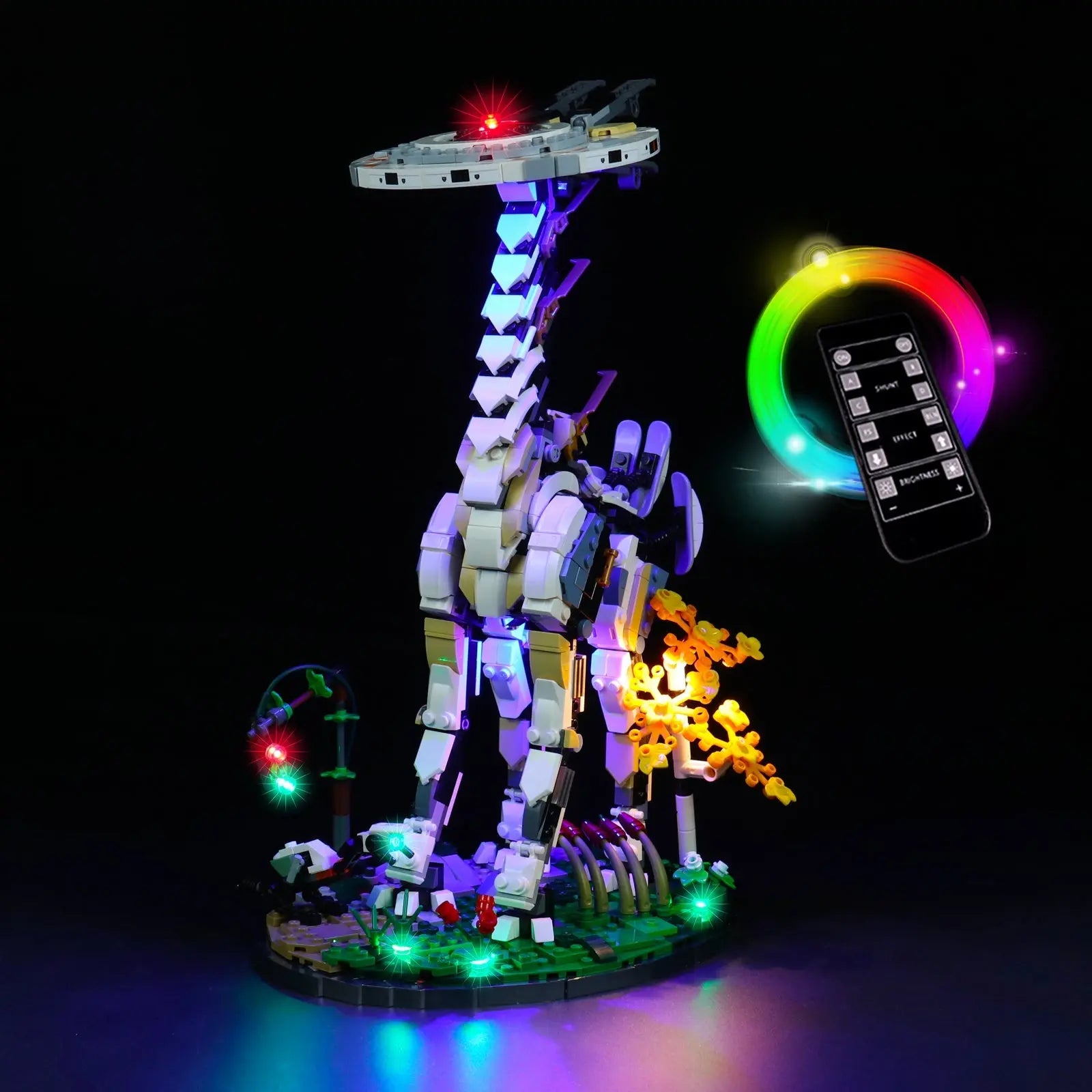 Light Kit for LEGO Horizon Forbidden West: Tallneck 76989 Bright My Bricks