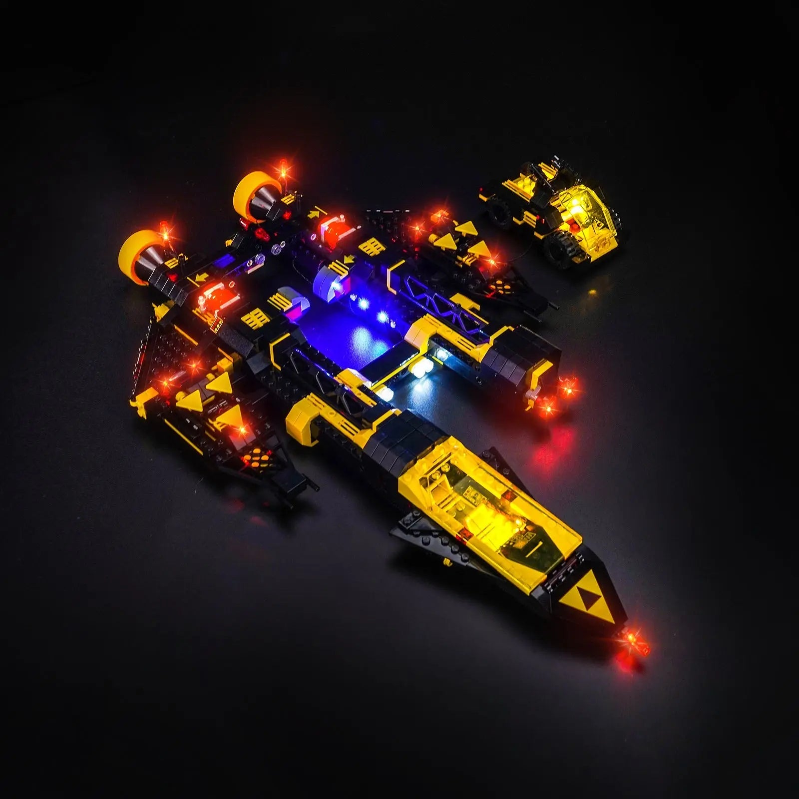 Light Kit for LEGO Icons Blacktron Renegade 10355 | Light Up the Galaxy! Bright My Bricks