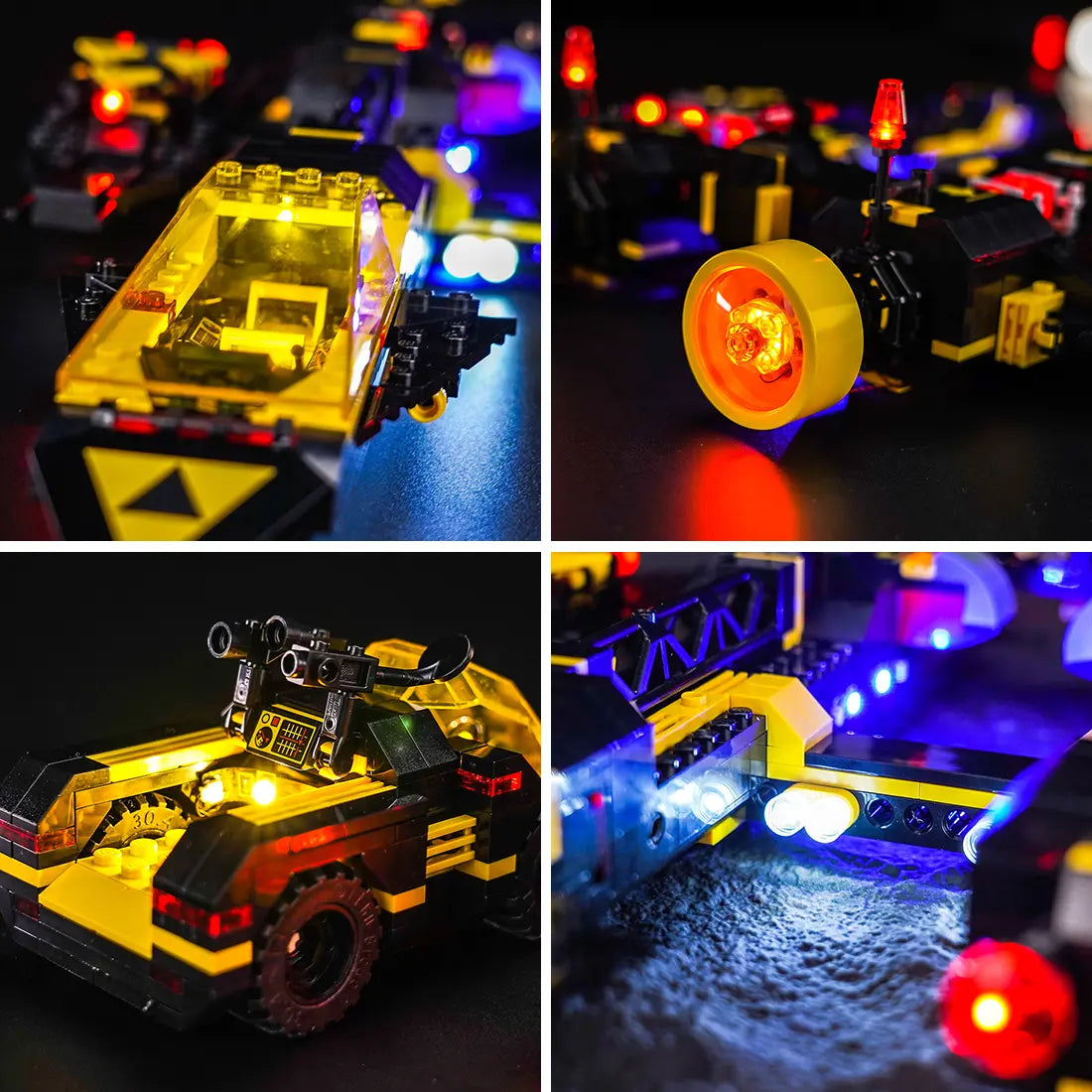 Light Kit for LEGO Icons Blacktron Renegade 10355 | Light Up the Galaxy! Bright My Bricks