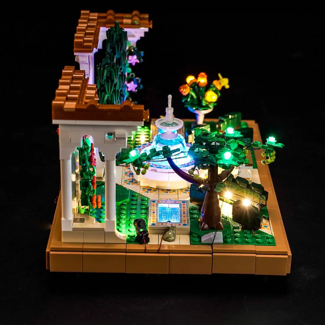 Light Kit for LEGO Icons Fountain Garden 10359 | BrightMyBricks – Illuminate Your Tranquil Oasis! Bright My Bricks