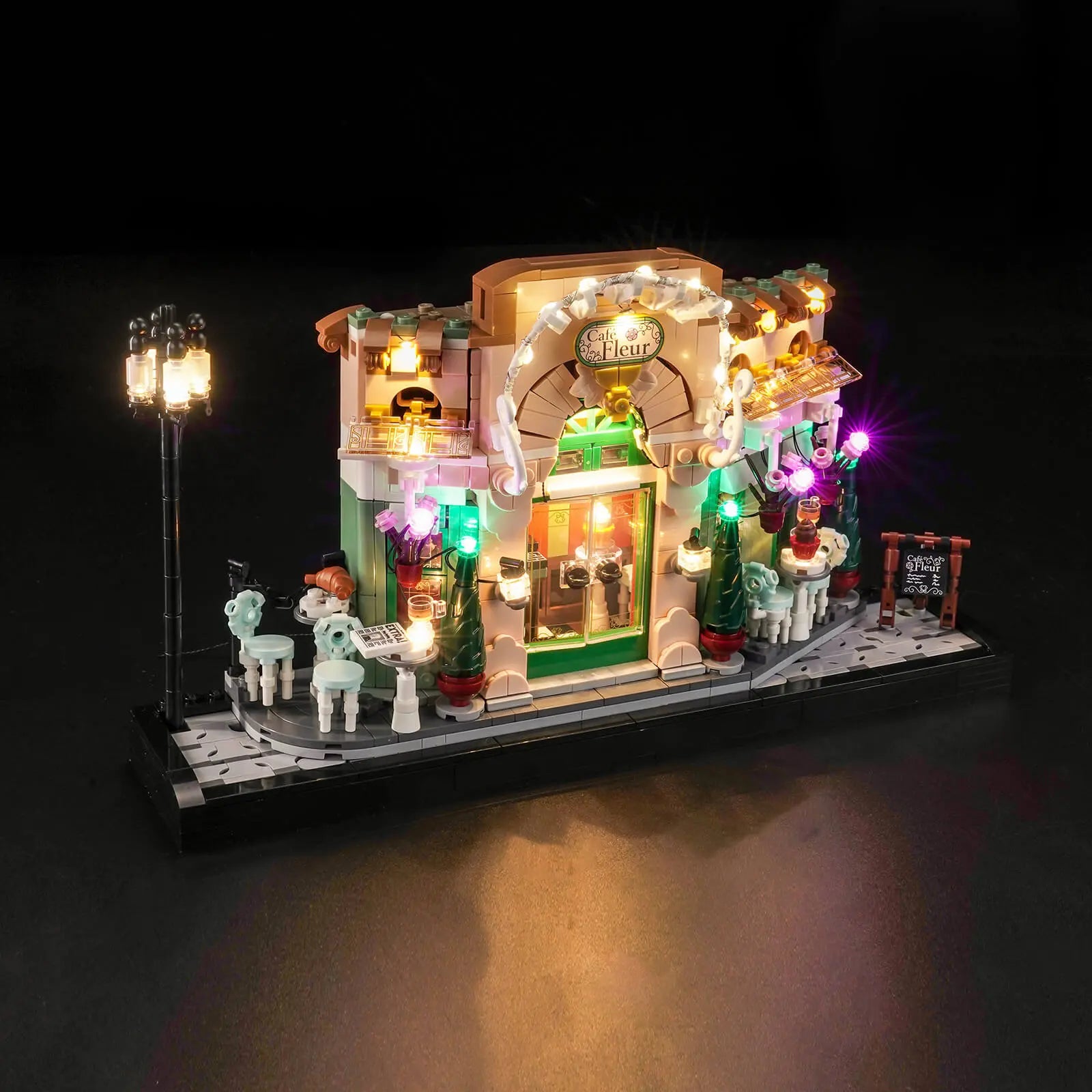 Light Kit for LEGO Icons French Café 10362 | BrightMyBricks – Illuminate Your Parisian Escape! Bright My Bricks