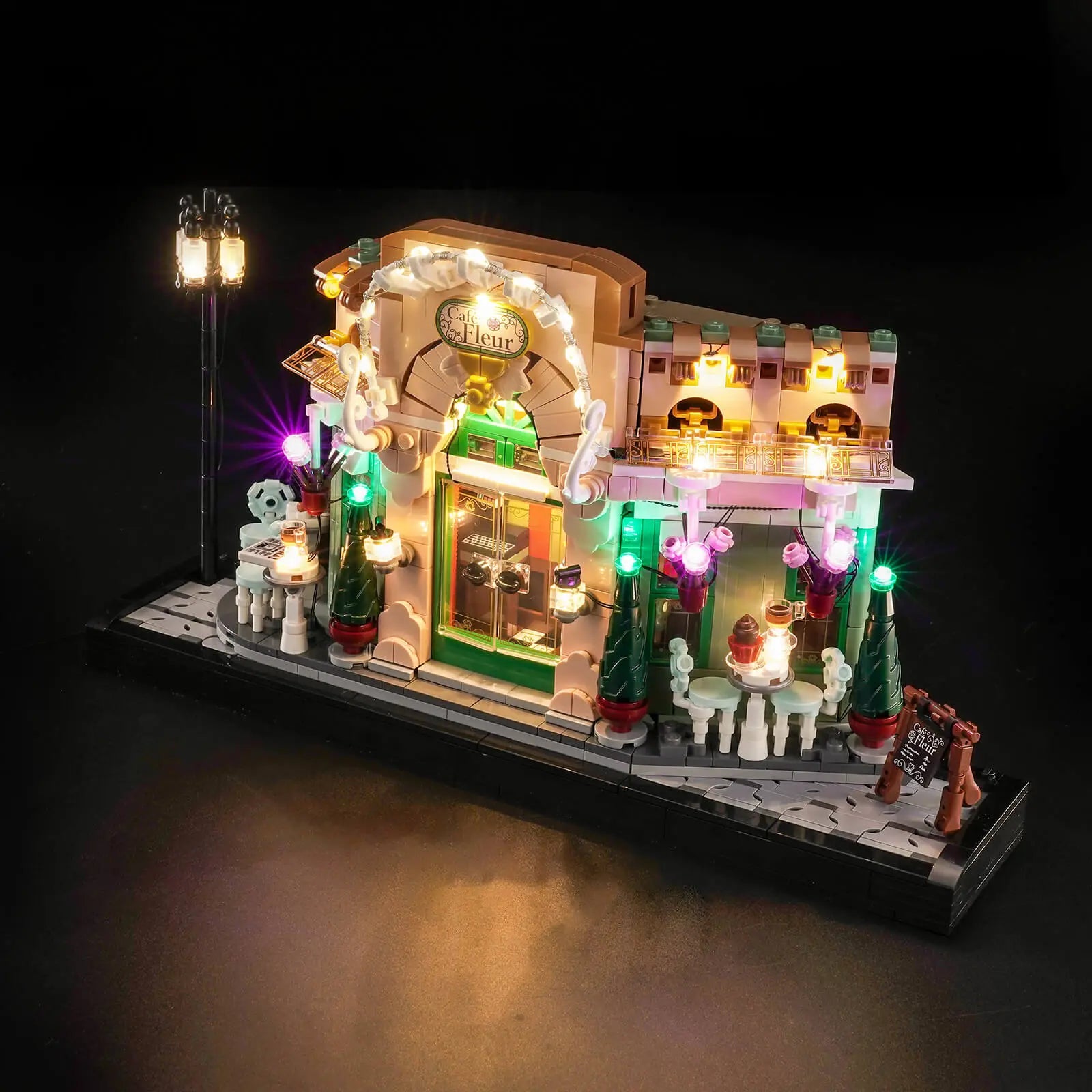 Light Kit for LEGO Icons French Café 10362 | BrightMyBricks – Illuminate Your Parisian Escape! Bright My Bricks