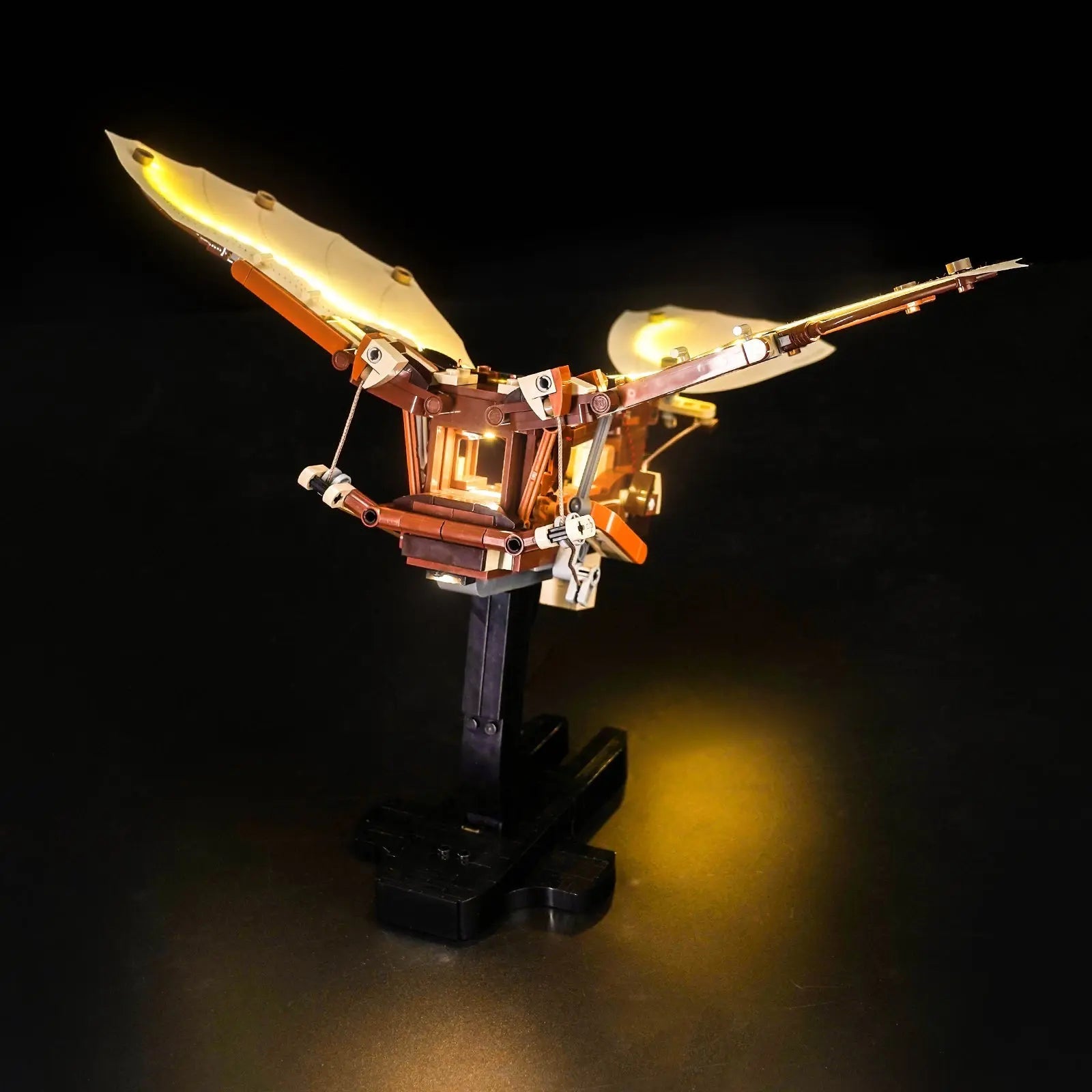 Light Kit for LEGO Icons Leonardo da Vinci's Flying Machine 10363 | BrightMyBricks – Illuminate the Genius! Bright My Bricks