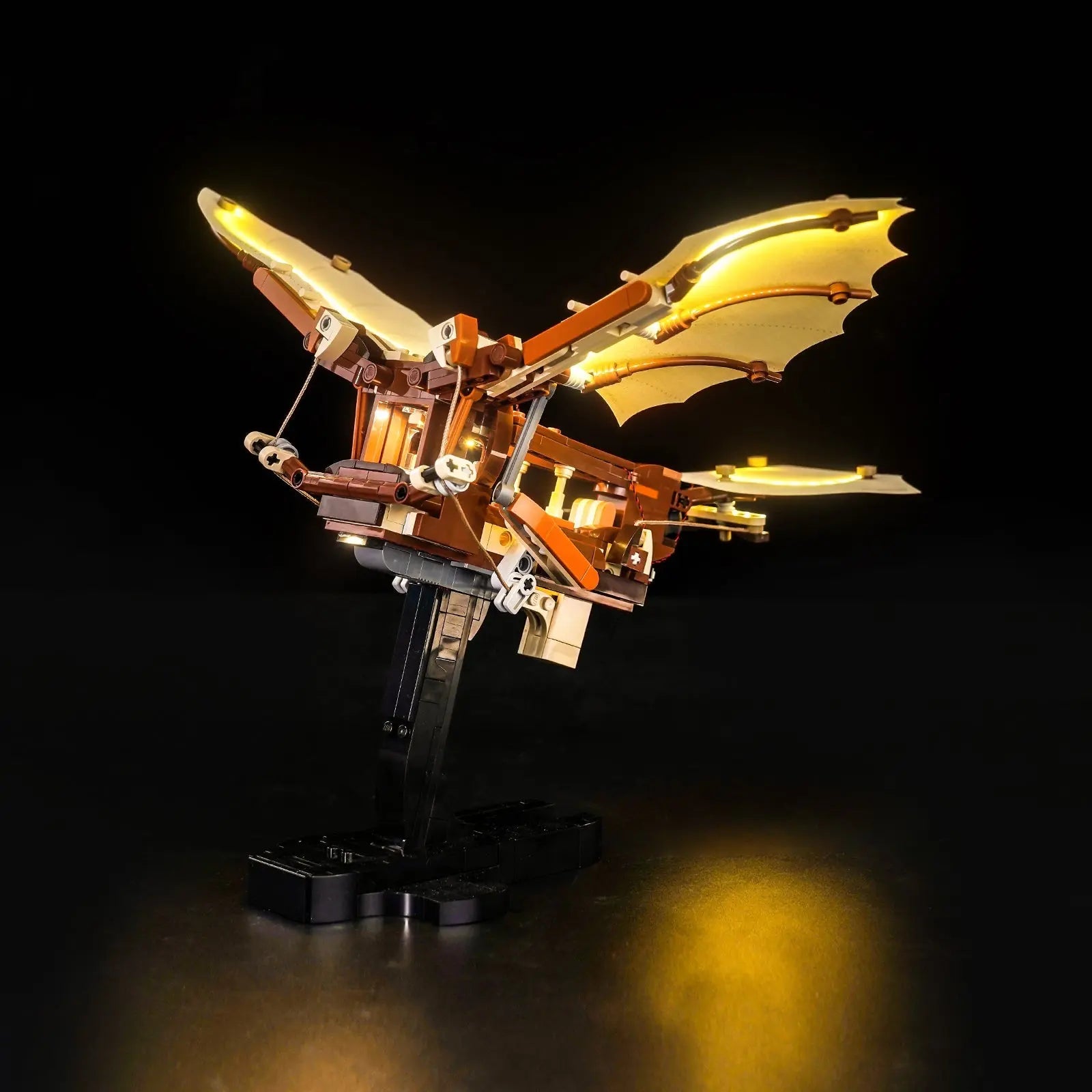 Light Kit for LEGO Icons Leonardo da Vinci's Flying Machine 10363 | BrightMyBricks – Illuminate the Genius! Bright My Bricks