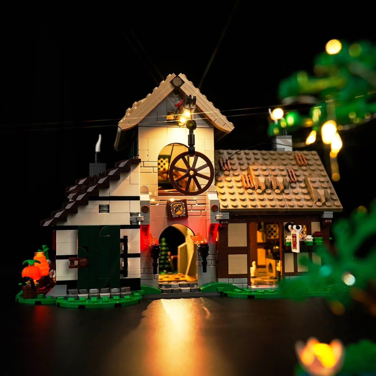 Light Kit for LEGO Icons Medieval Town Square 10332 Bright My Bricks