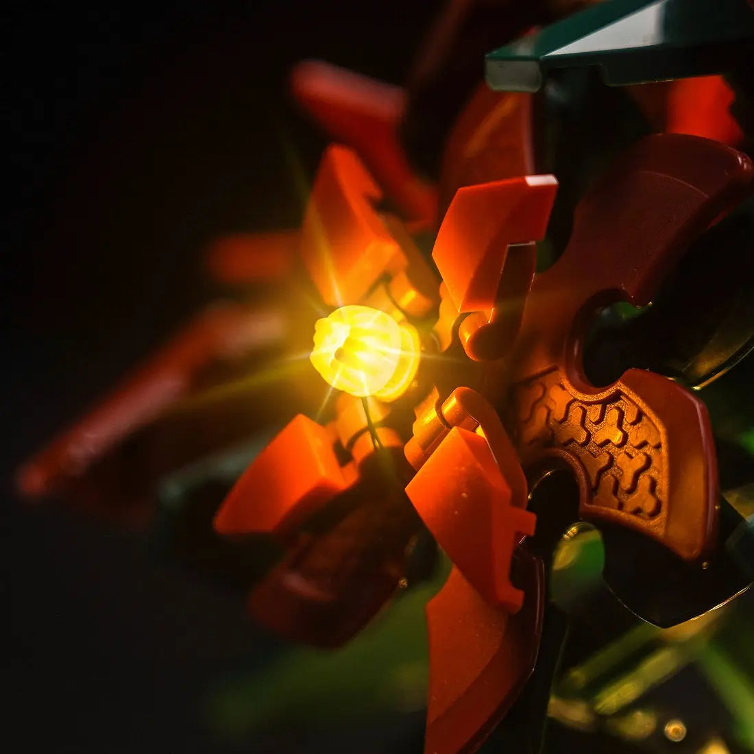 Light Kit for LEGO Icons Poinsettia 10370 | BrightMyBricks – Illuminate the Holiday Spirit! Bright My Bricks