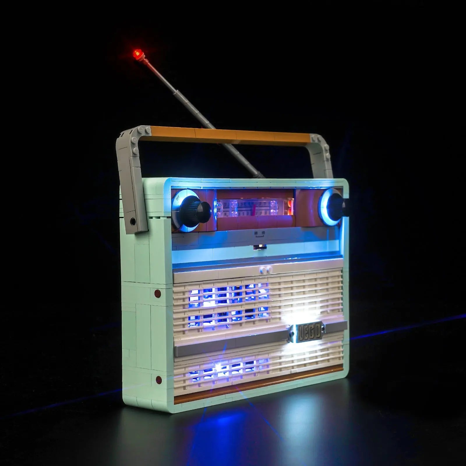 Light Kit for LEGO Icons Retro Radio 10334 Bright My Bricks