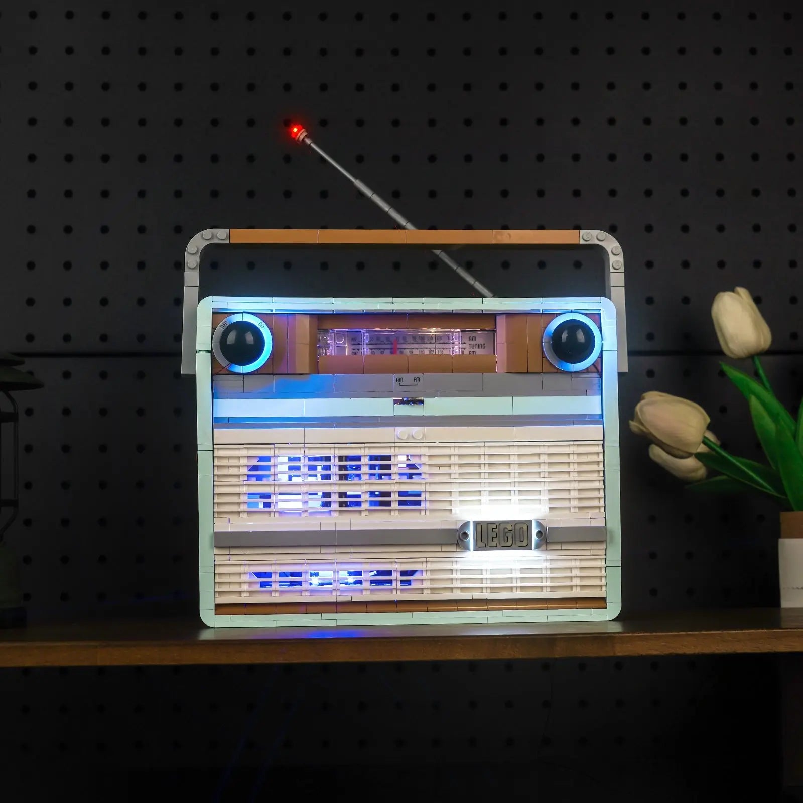 Light Kit for LEGO Icons Retro Radio 10334 Bright My Bricks