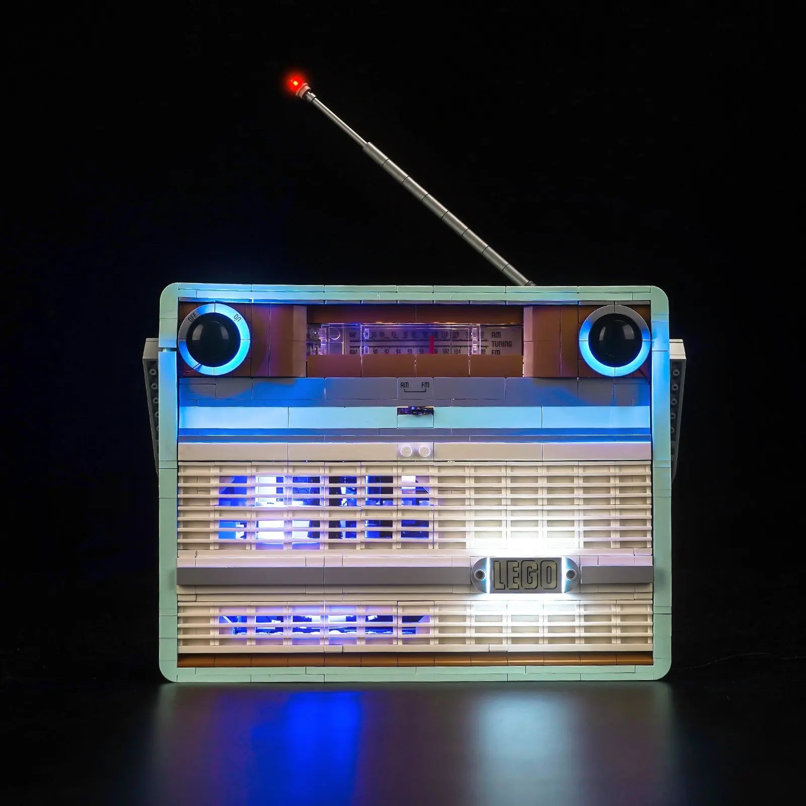 Light Kit for LEGO Icons Retro Radio 10334 Bright My Bricks