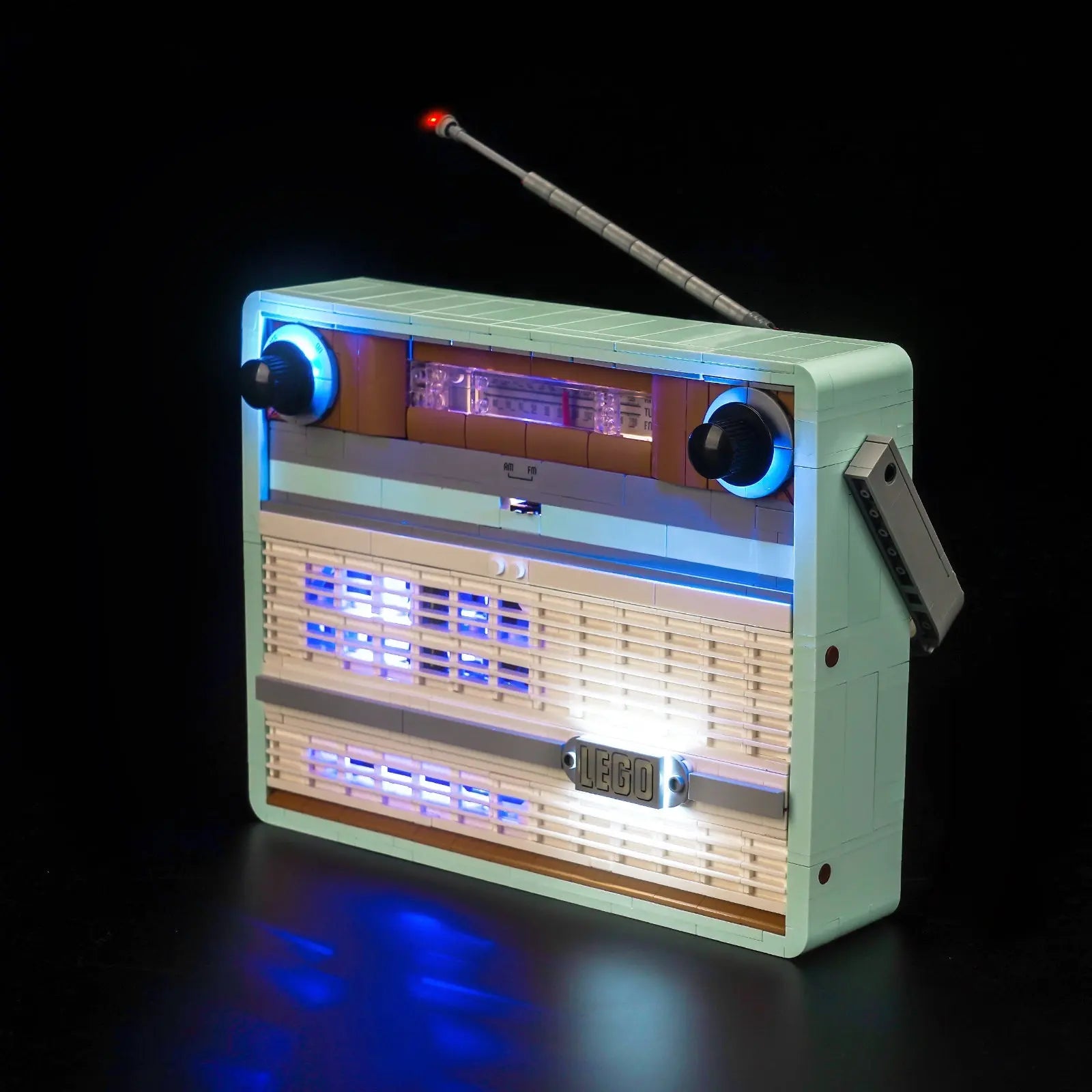 Light Kit for LEGO Icons Retro Radio 10334 Bright My Bricks