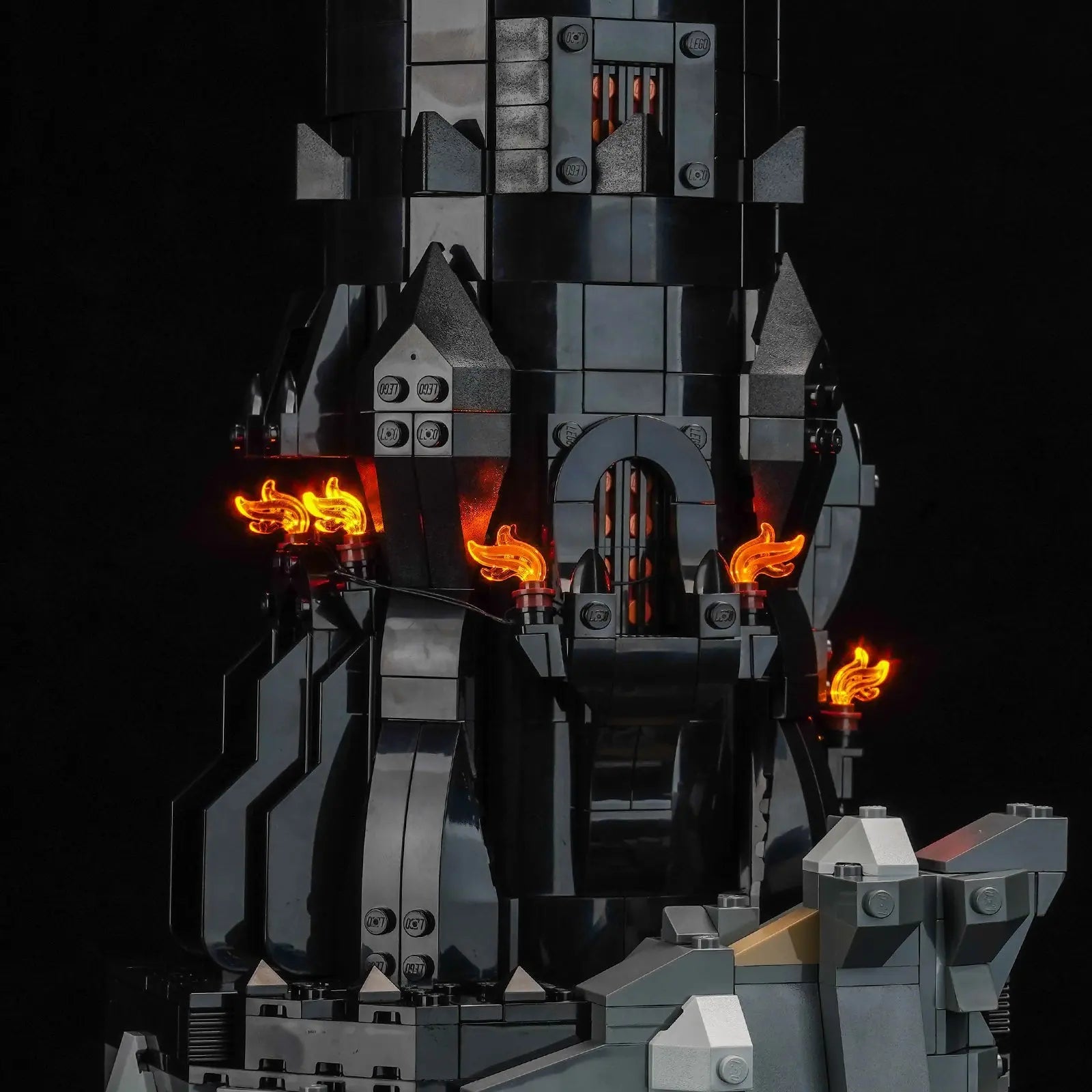 Light Kit for LEGO Icons The Lord of the Rings: Barad-dûr 10333 Bright My Bricks