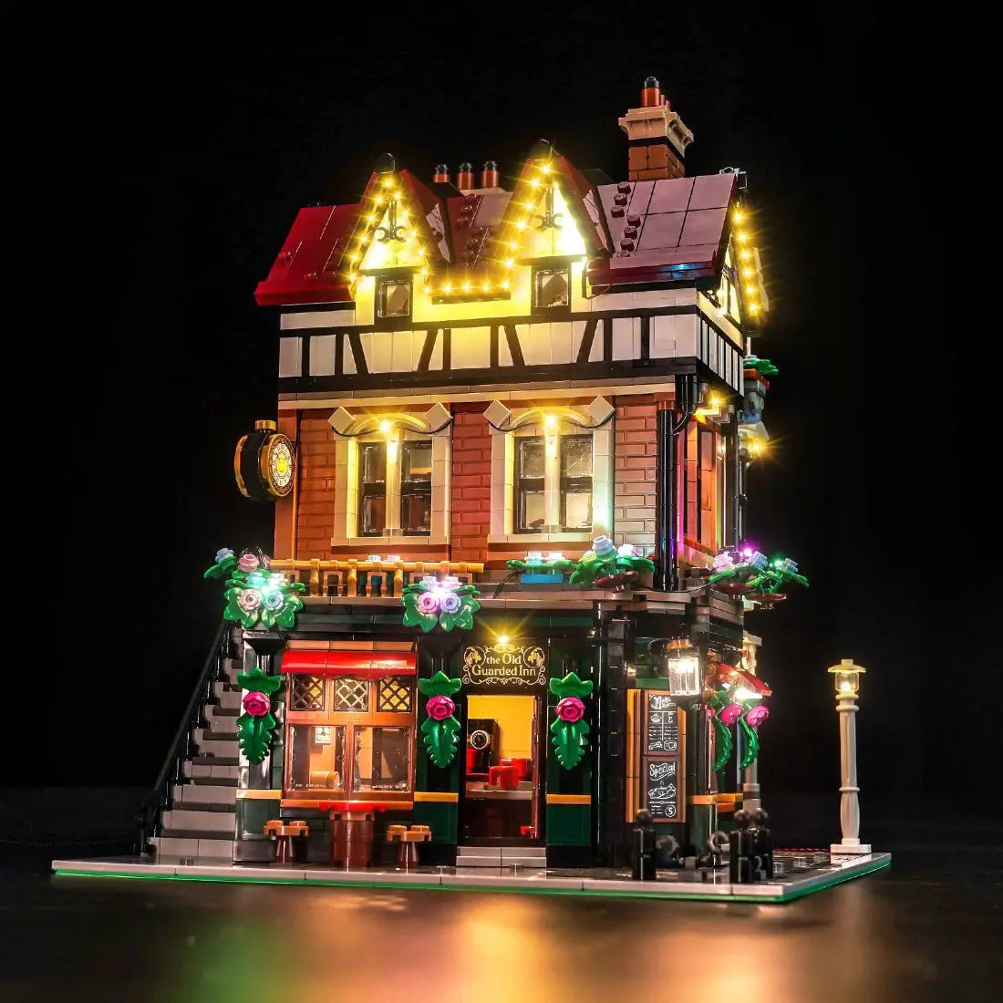 Light Kit for LEGO Icons Tudor Corner 10350 | BrightMyBricks – Illuminate Your Historic Charm! Bright My Bricks