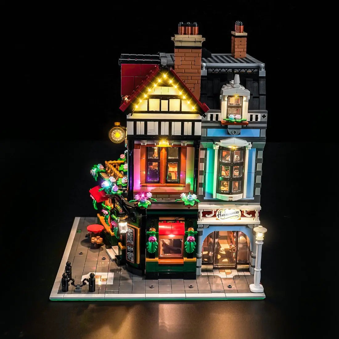 Light Kit for LEGO Icons Tudor Corner 10350 | BrightMyBricks – Illuminate Your Historic Charm! Bright My Bricks