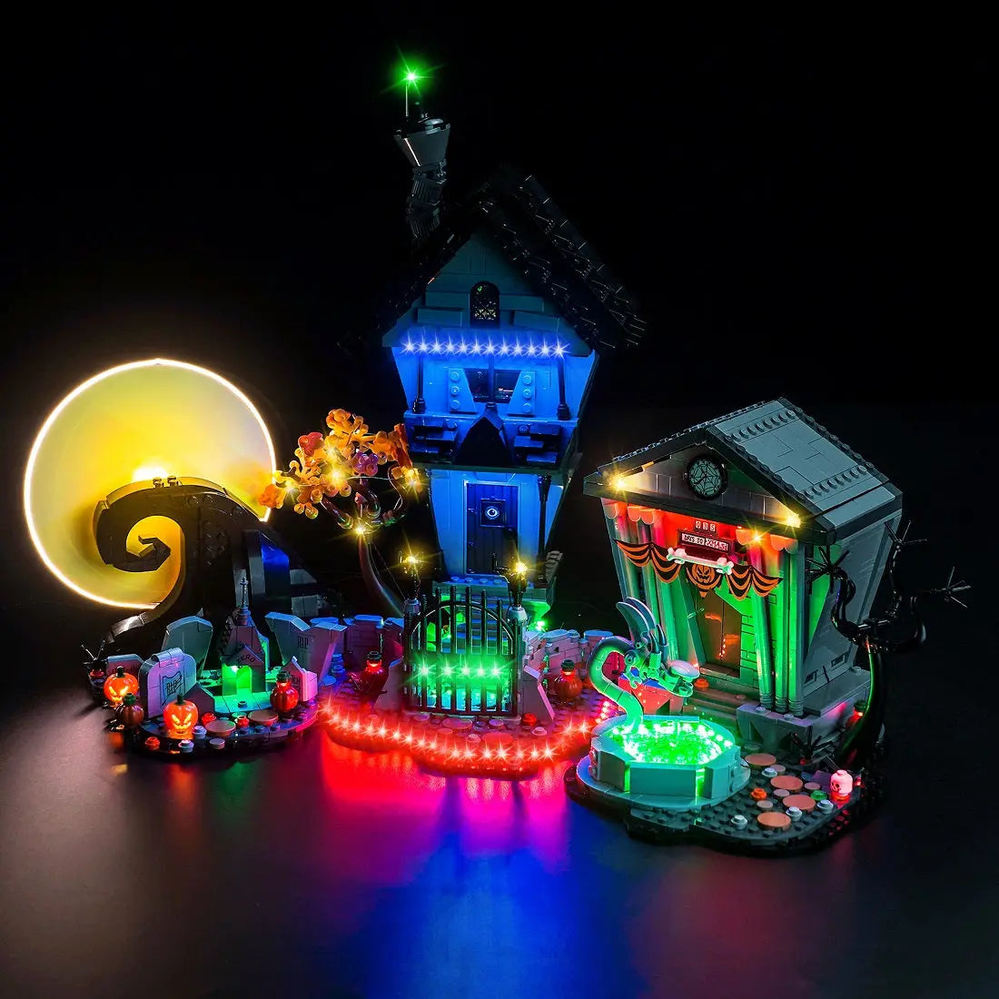 Light Kit for LEGO Ideas Disney Tim Burton's The Nightmare 21351 Bright My Bricks