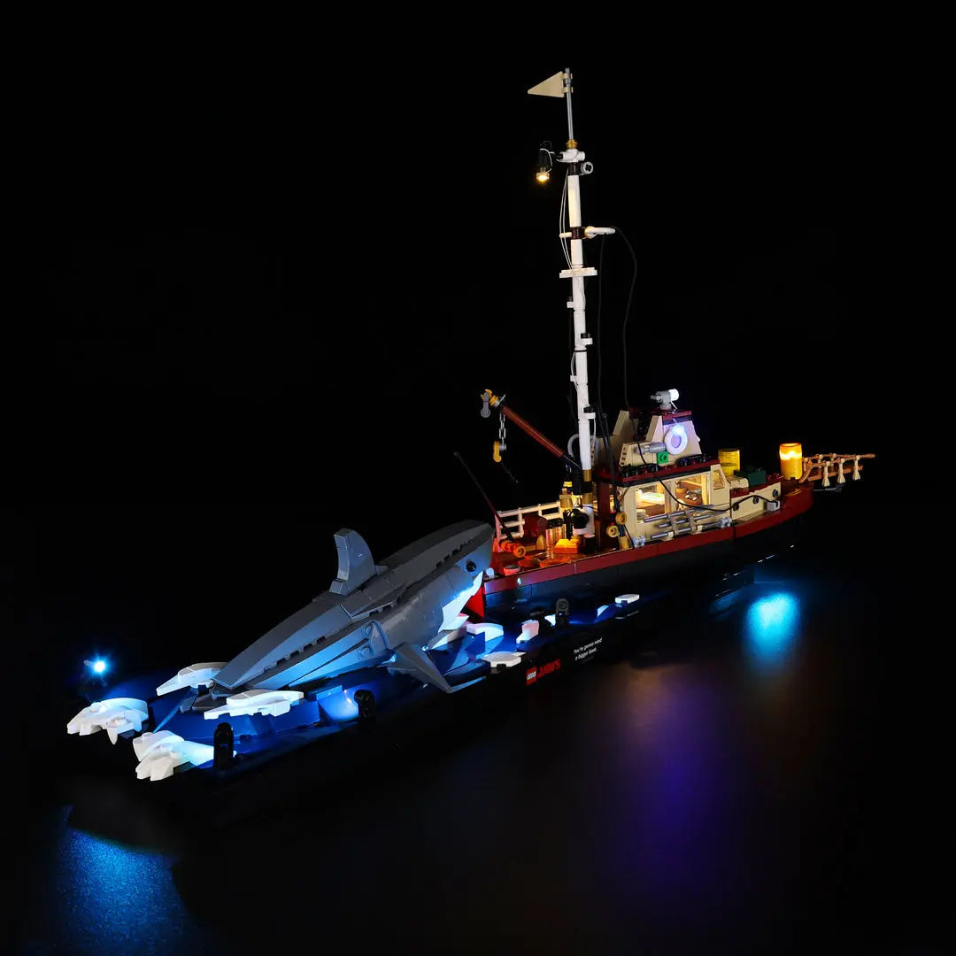 Light Kit for LEGO Ideas Jaws 21350 Bright My Bricks