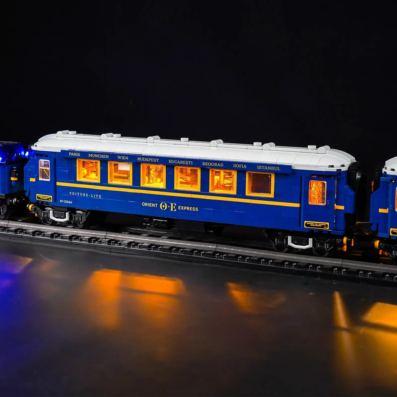 Light Kit for LEGO Ideas The Orient Express Train 21344 Bright My Bricks