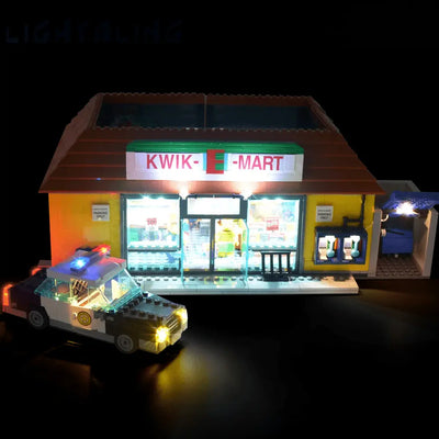 Light Kit for LEGO Kwik-E-Mart 71016 Bright My Bricks