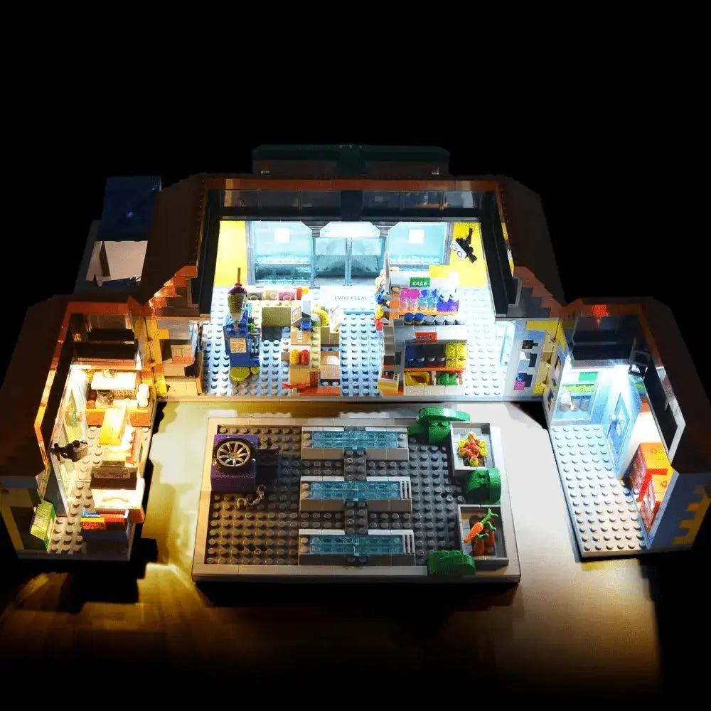 Light Kit for LEGO Kwik-E-Mart 71016 Bright My Bricks