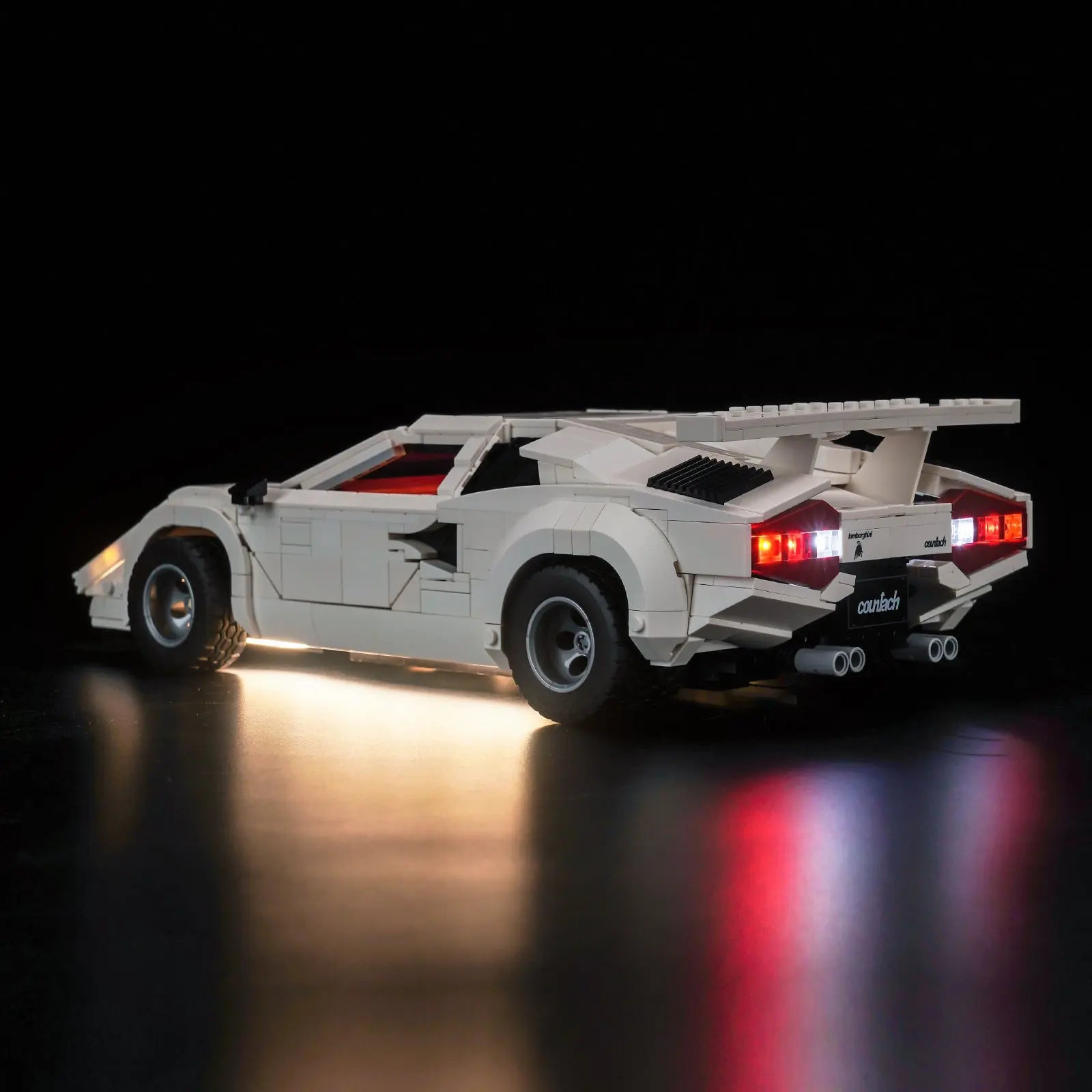 Light Kit for LEGO Lamborghini Countach 5000 Quattrovalvole 10337 Bright My Bricks