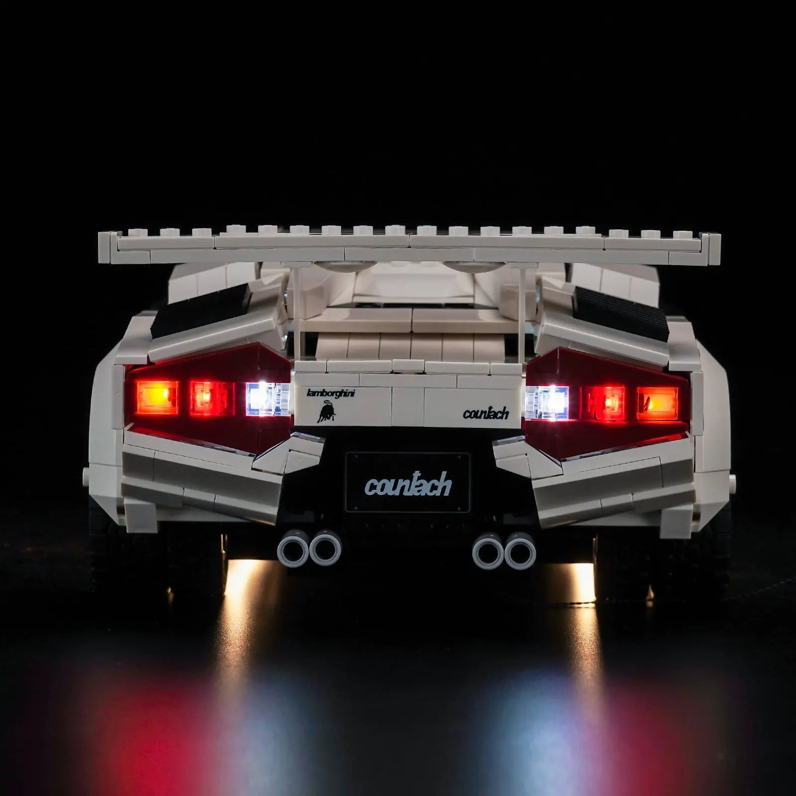 Light Kit for LEGO Lamborghini Countach 5000 Quattrovalvole 10337 Bright My Bricks