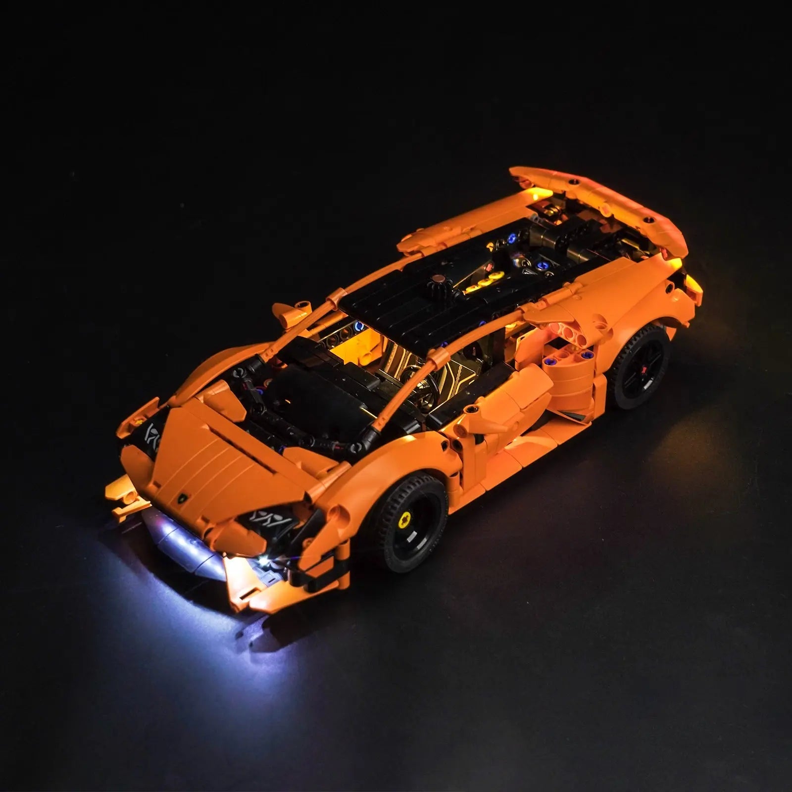 Kit LED pour LEGO® Lamborghini Huracán Tecnica orange #42196