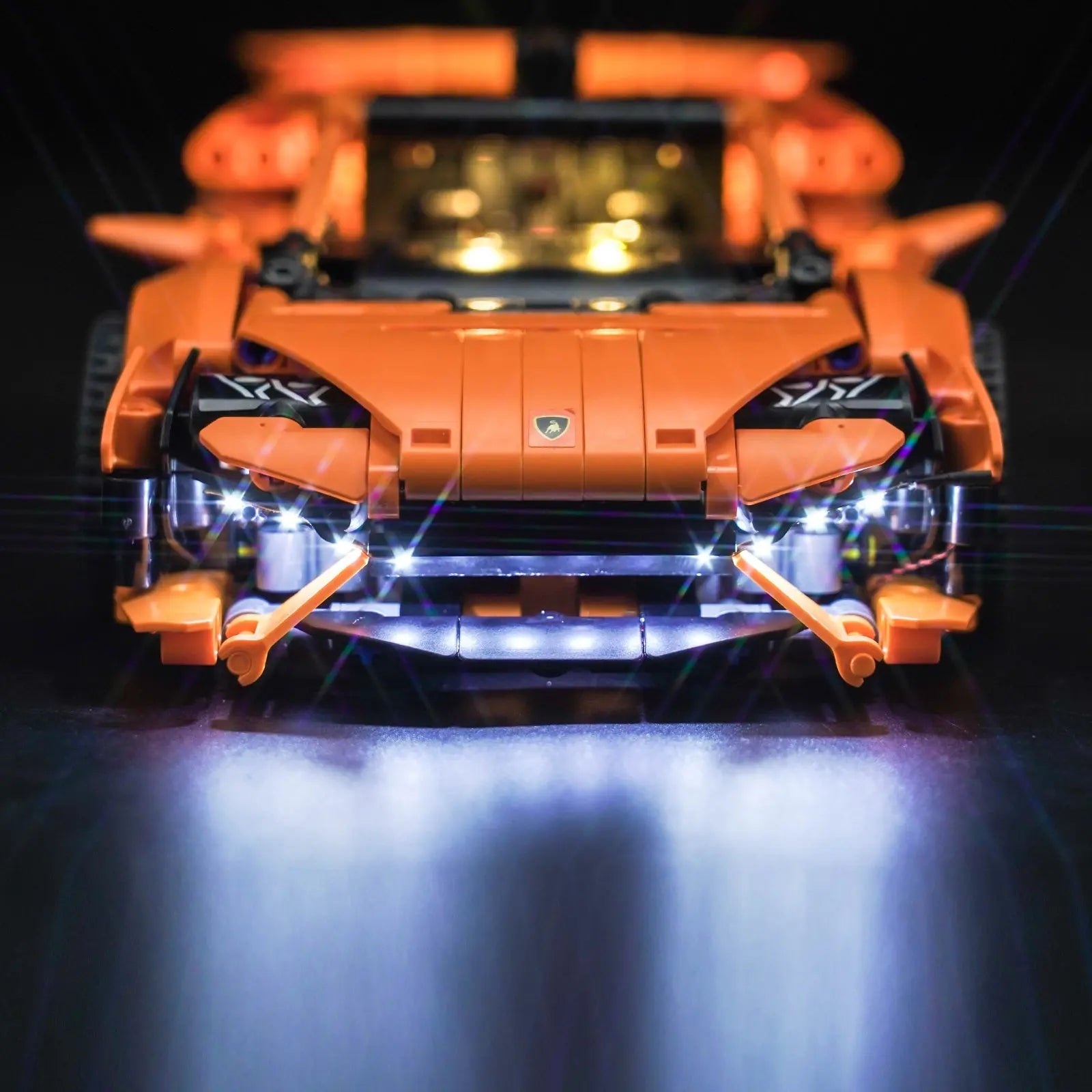 Light Kit for LEGO Lamborghini Huracán Tecnica Orange 42196 Bright My Bricks