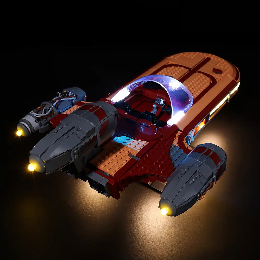 Light Kit for LEGO Luke Skywalker's Landspeeder 75341 Bright My Bricks