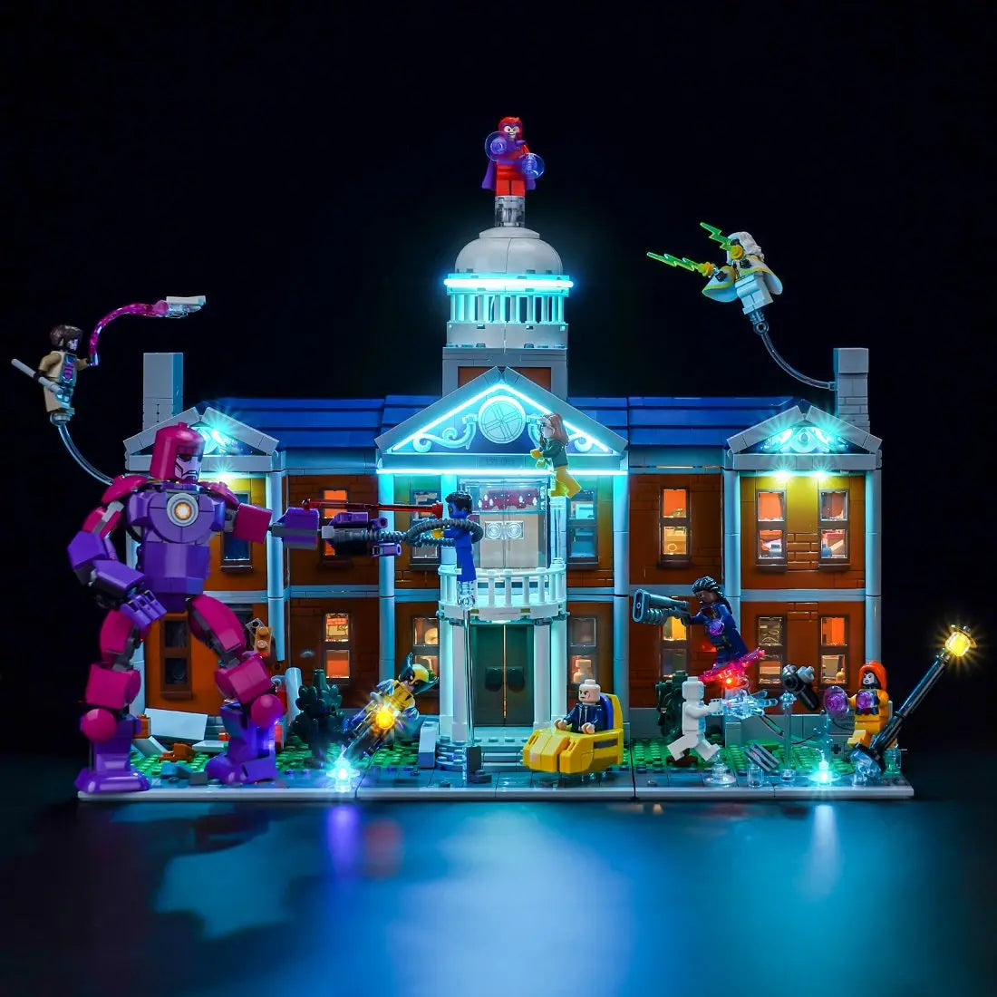 Light Kit for LEGO Marvel X-Men: The X-Mansion 76294 Upgrated Version Bright My Bricks