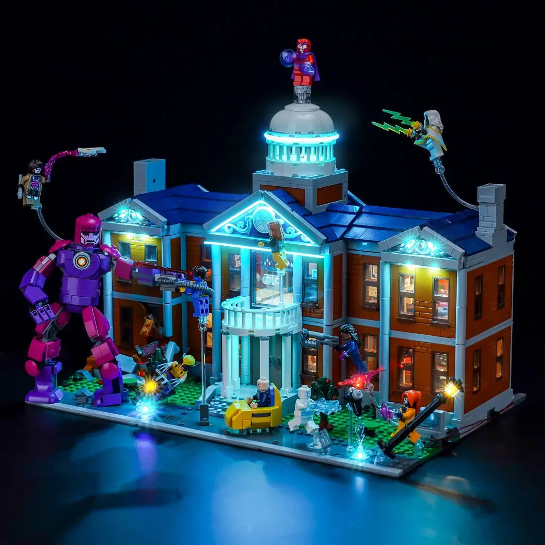 Light Kit for LEGO Marvel X-Men: The X-Mansion 76294 Upgrated Version Bright My Bricks