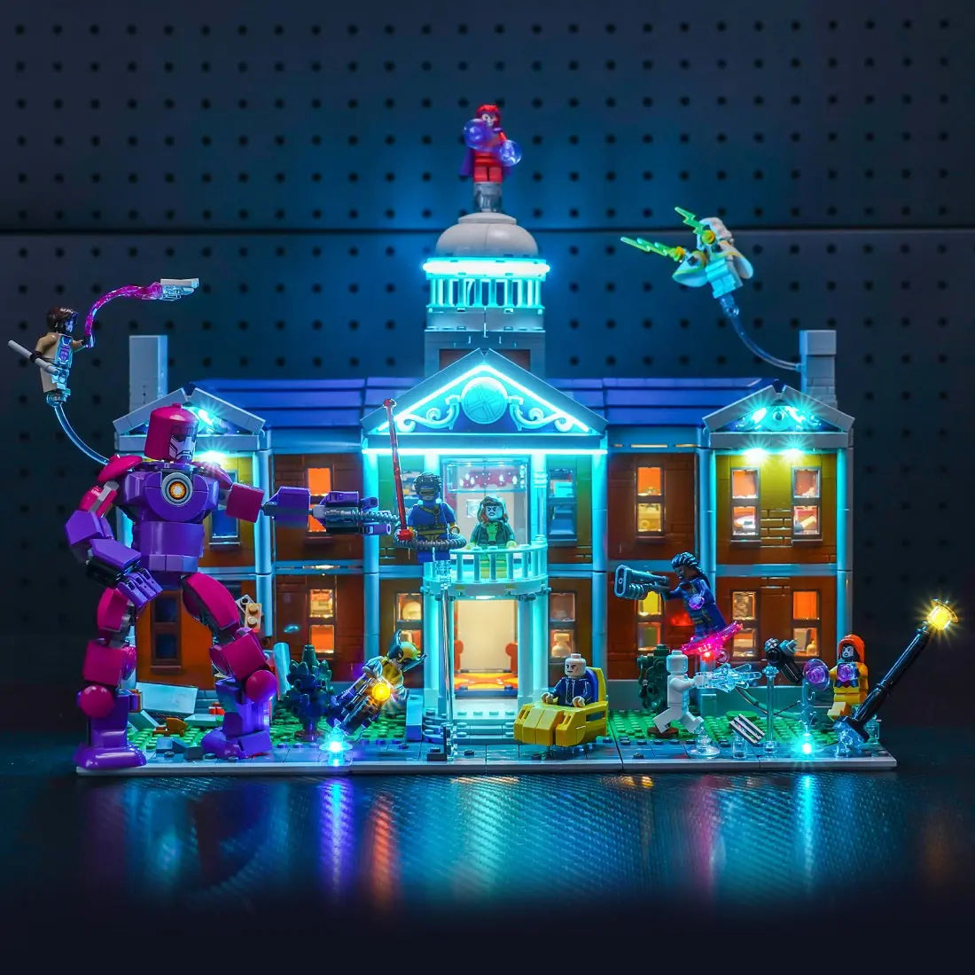 Light Kit for LEGO Marvel X-Men: The X-Mansion 76294 Upgrated Version Bright My Bricks