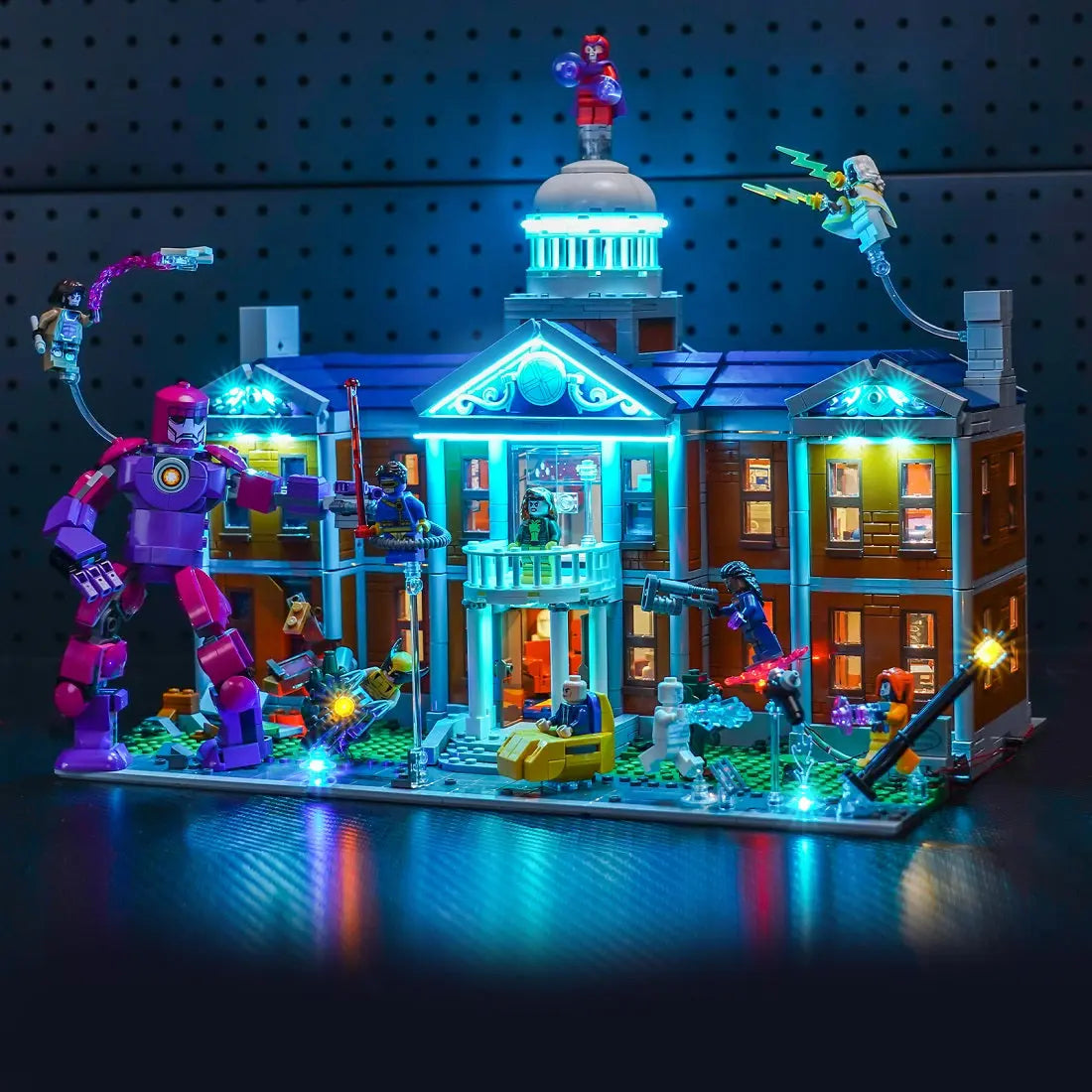 Light Kit for LEGO Marvel X-Men: The X-Mansion 76294 Upgrated Version Bright My Bricks