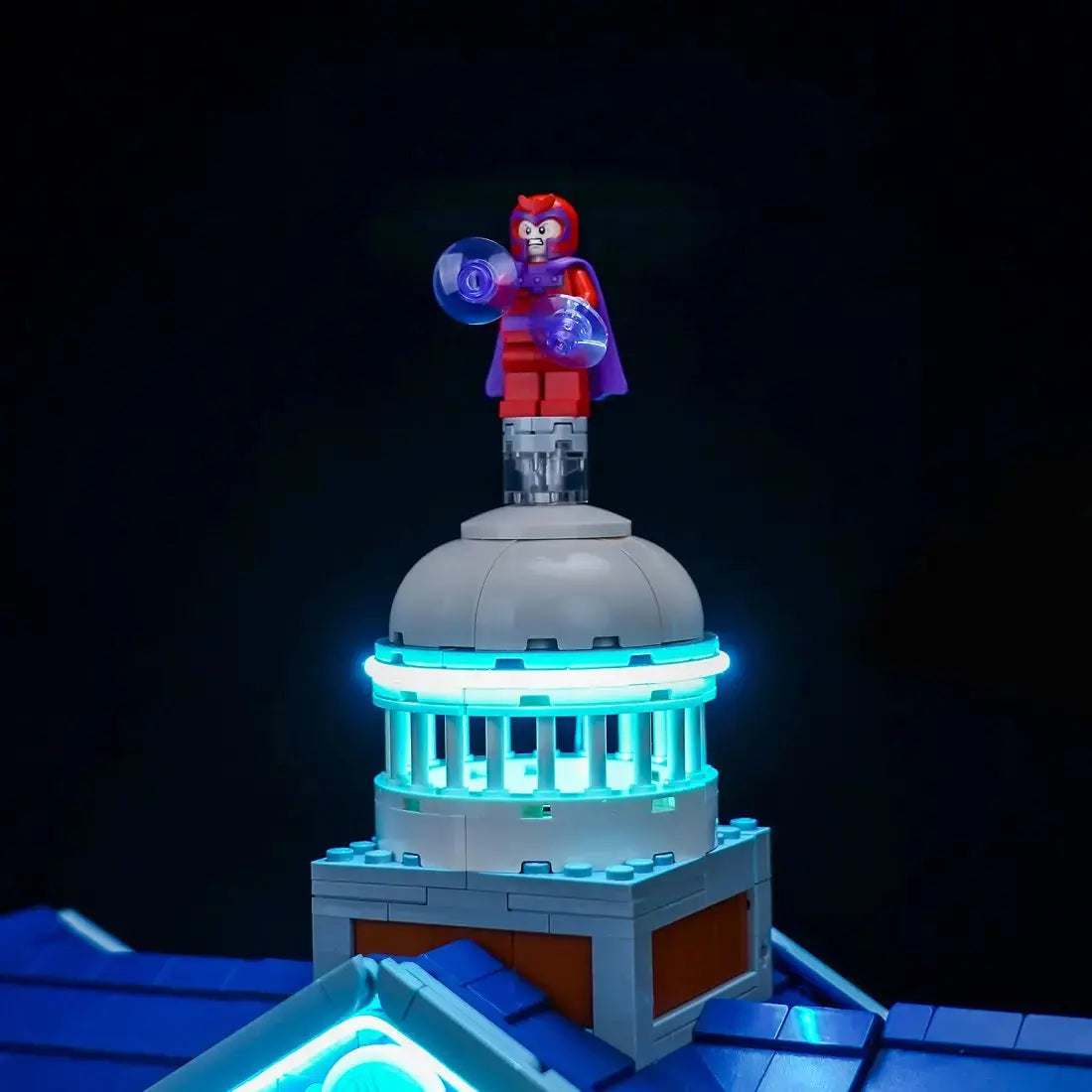Detaillierte Innenräume — LED-Beleuchtungsset für LEGO® X-Men: X-Mansion #76294