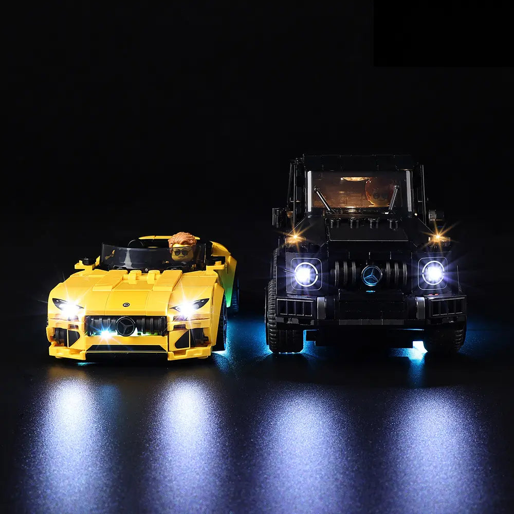 Light Kit for LEGO Mercedes-AMG G 63 & Mercedes-AMG SL 63 76924 Bright My Bricks