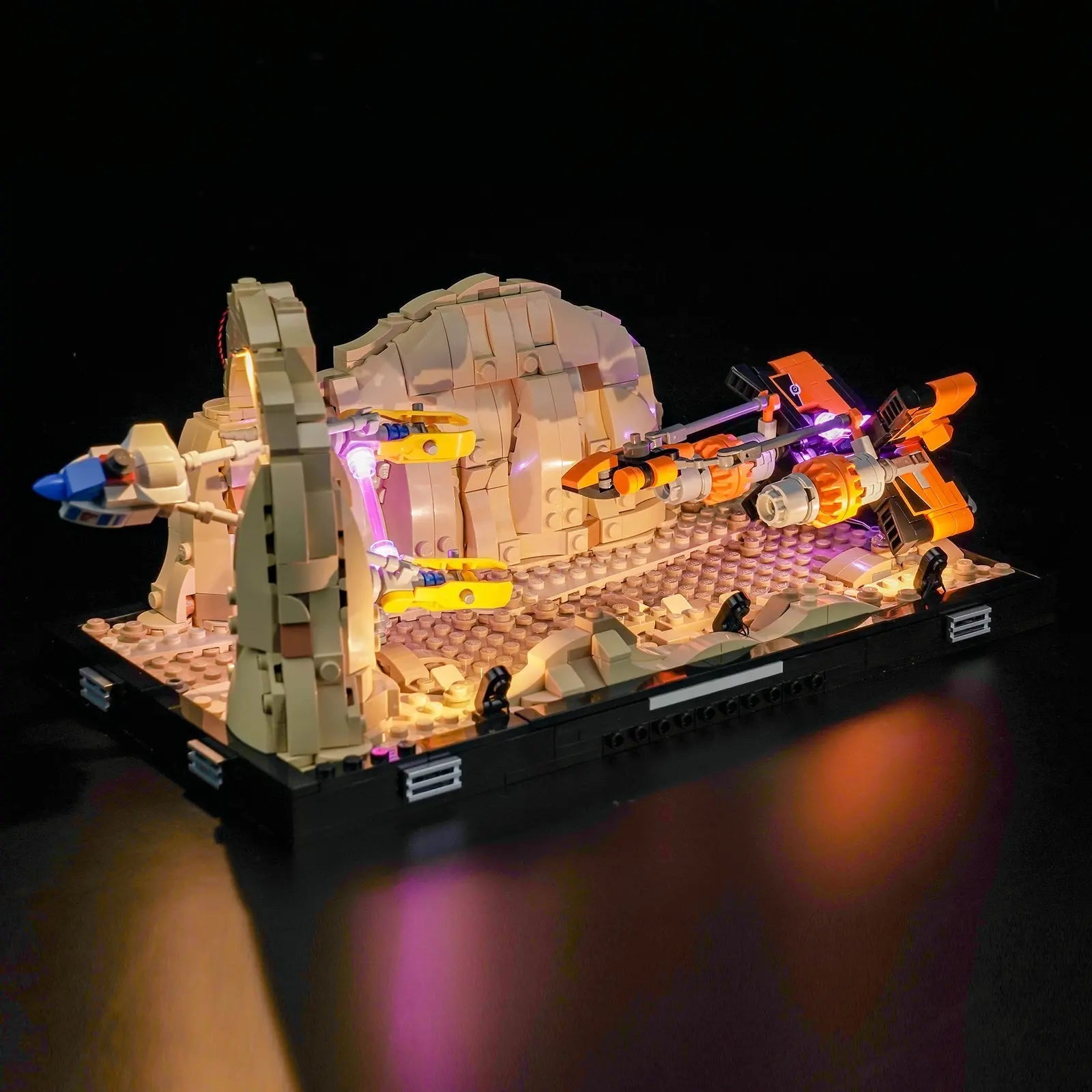 Light Kit for LEGO Mos ESPA Podrace Diorama 75380 Bright My Bricks