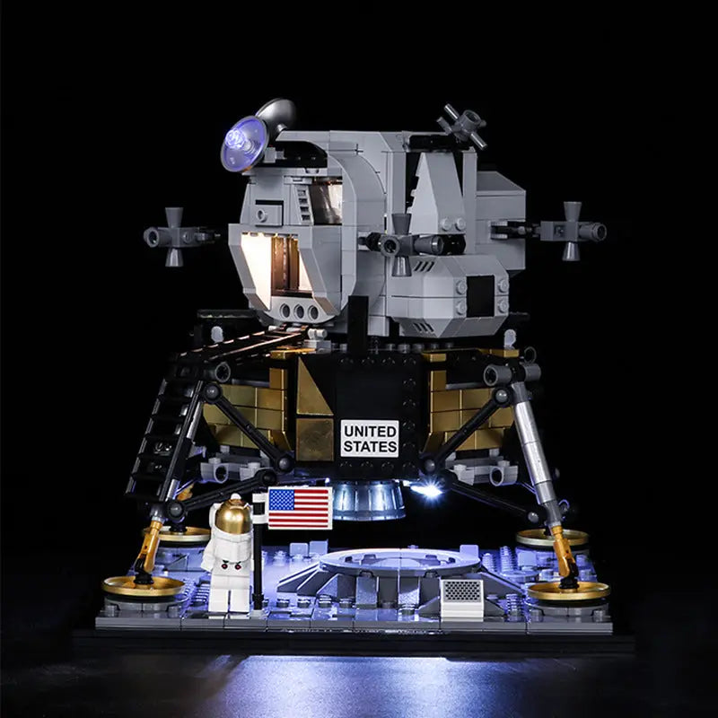 Light Kit for LEGO NASA Apollo 11 Lunar Lander 10266 Bright My Bricks