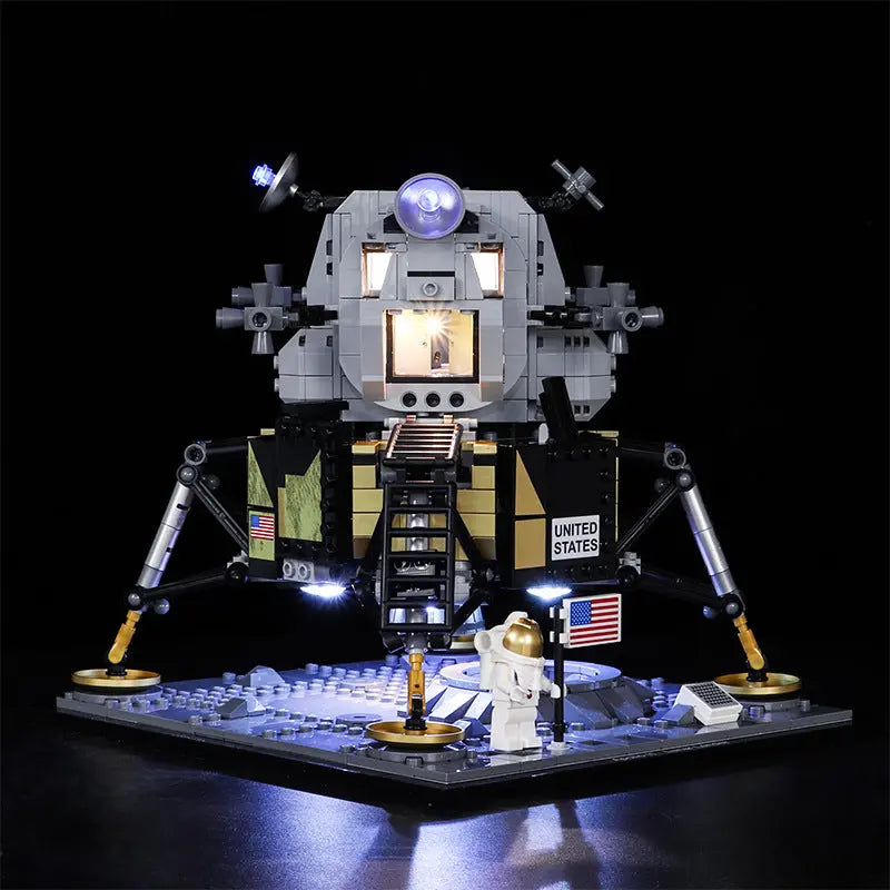 Light Kit for LEGO NASA Apollo 11 Lunar Lander 10266 Bright My Bricks