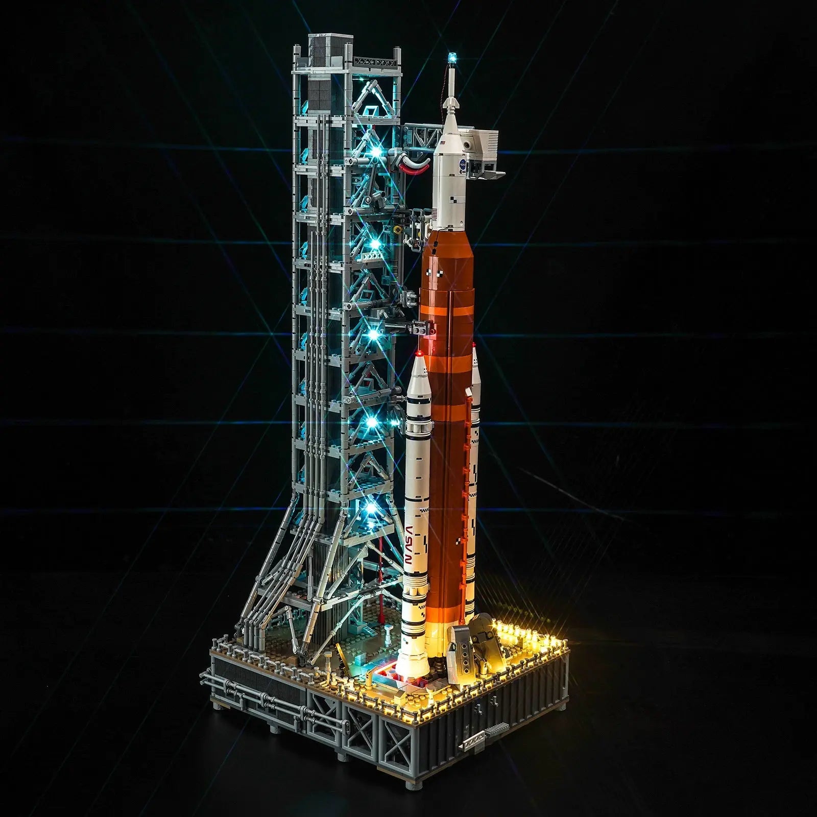 Light Kit for LEGO NASA Artemis Space Launch System 10341 Bright My Bricks