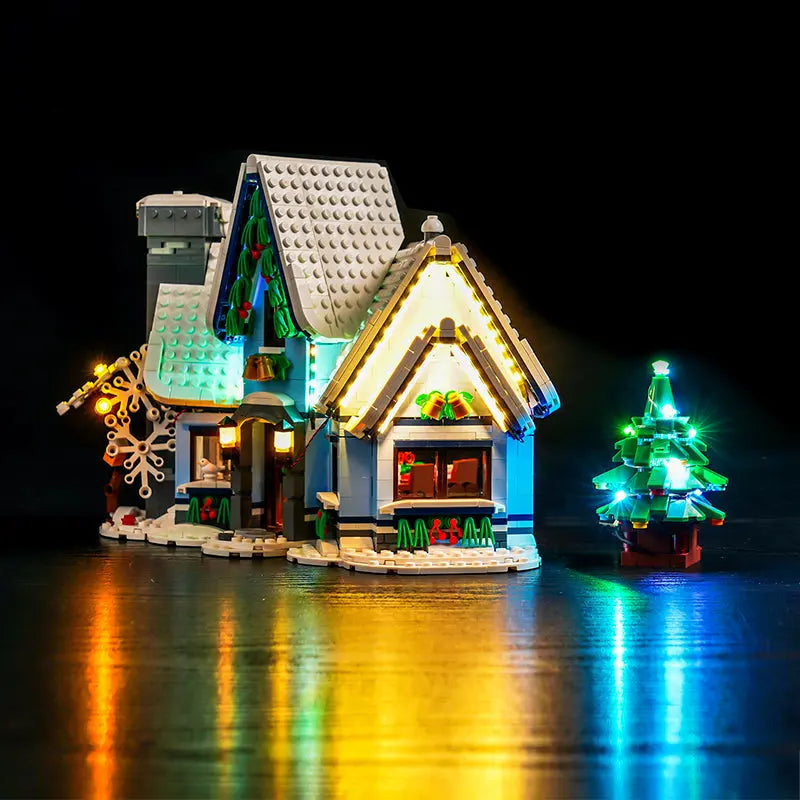 Light Kit for LEGO Santa’s Visit 10293 Bright My Bricks