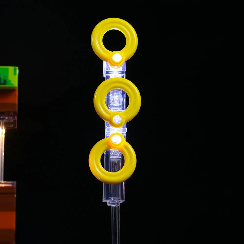 Besiege Doktor Eggman — LED-Beleuchtungsset für LEGO® Sonic the Hedgehog™ – Green Hill Zone #21331