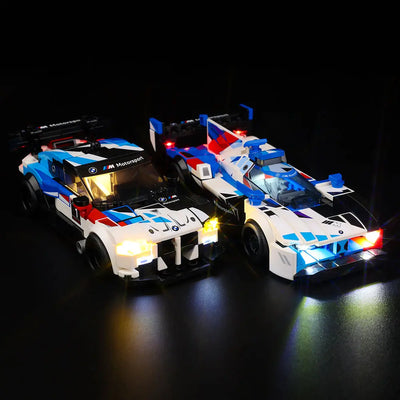 Light Kit for LEGO Speed Champions BMW M4 GT3 & BMW M Hybrid V8 Race Cars 76922 Bright My Bricks