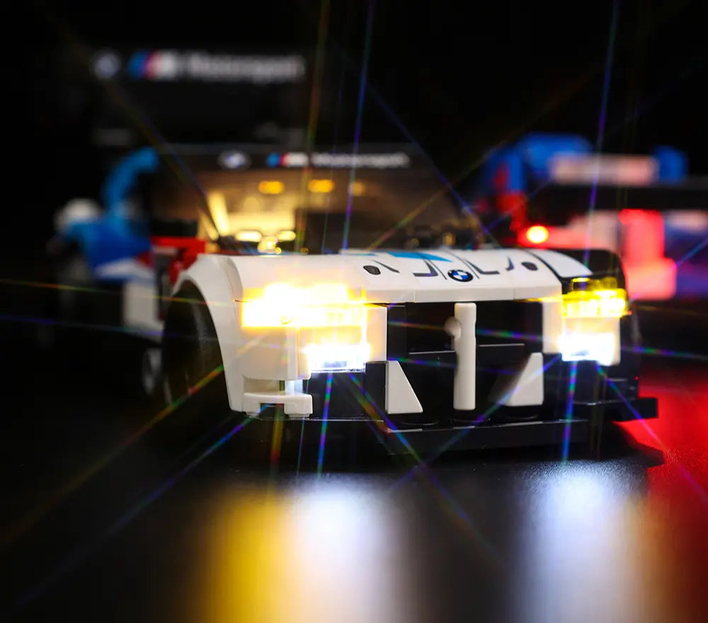 Light Kit for LEGO Speed Champions BMW M4 GT3 & BMW M Hybrid V8 Race Cars 76922 Bright My Bricks