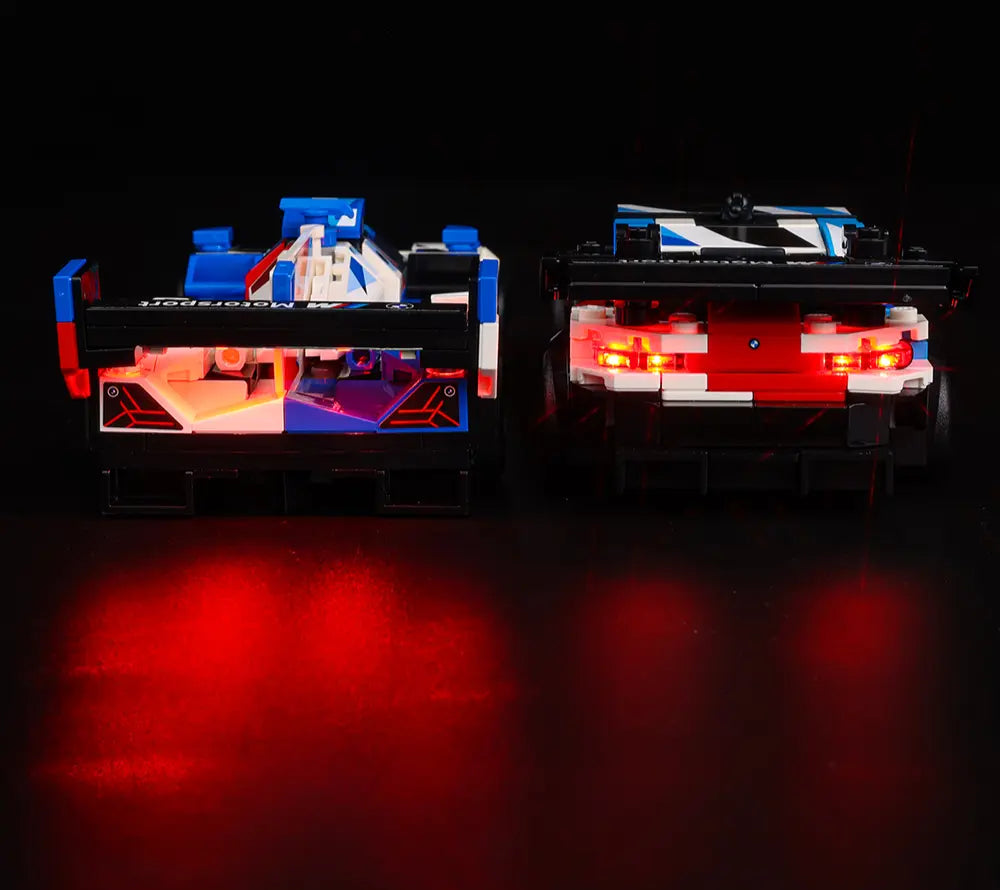 Light Kit for LEGO Speed Champions BMW M4 GT3 & BMW M Hybrid V8 Race Cars 76922 Bright My Bricks