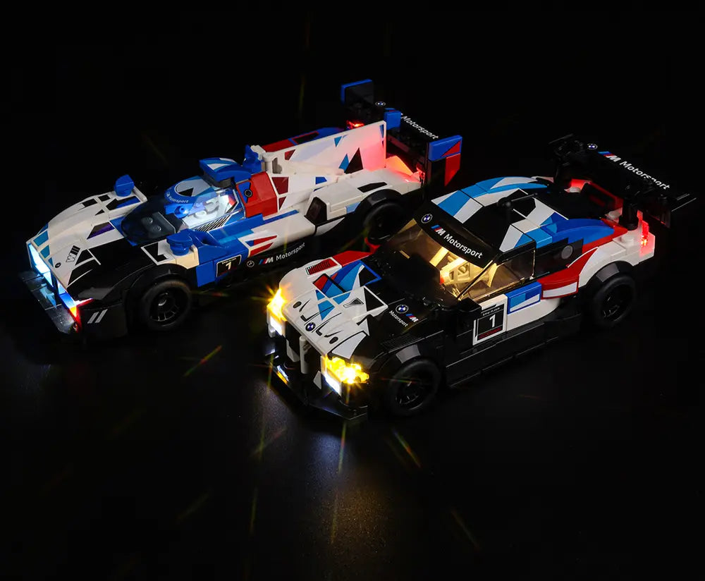 Light Kit for LEGO Speed Champions BMW M4 GT3 & BMW M Hybrid V8 Race Cars 76922 Bright My Bricks