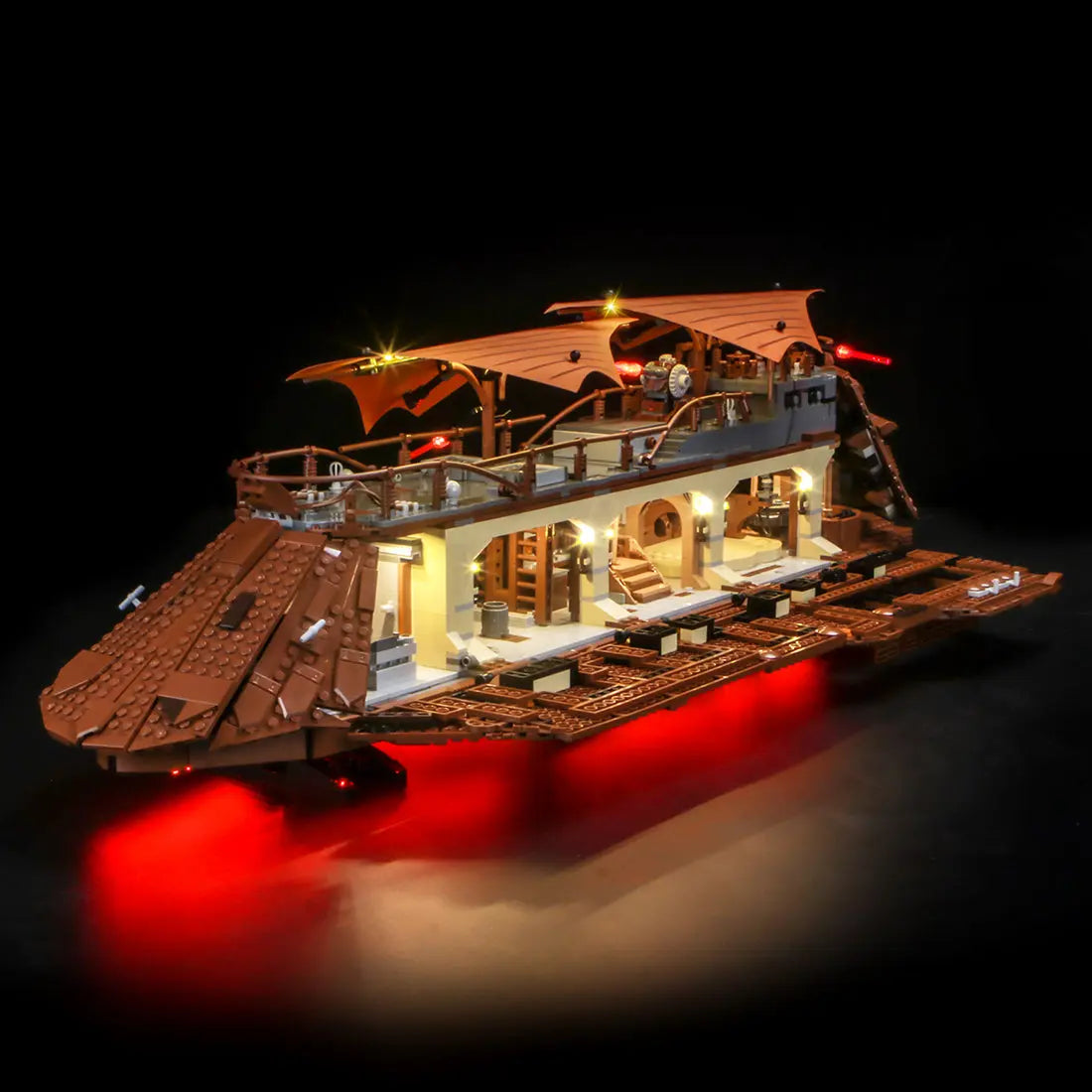 Light Kit for LEGO Star Wars Jabba's Sail Barge™ 75397 Bright My Bricks