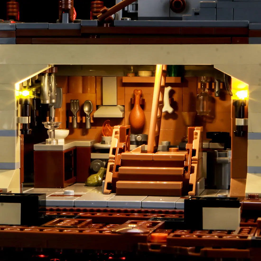 Light Kit for LEGO Star Wars Jabba's Sail Barge™ 75397 Bright My Bricks