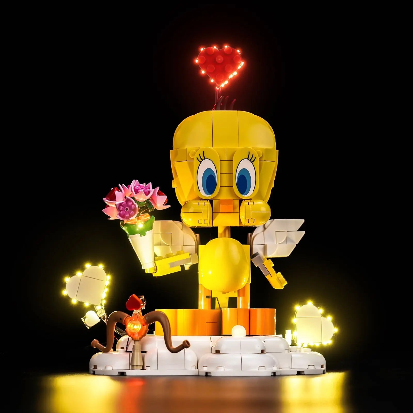 Light Kit for LEGO Sweetheart Tweety Bird 40824 | BrightMyBricks – Illuminate the Love! Bright My Bricks