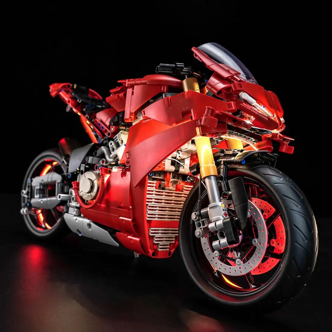 Light Kit for LEGO Technic Ducati Panigale V4 S Motorcycle 42107 | BrightMyBricks – Illuminate the Speed! Bright My Bricks