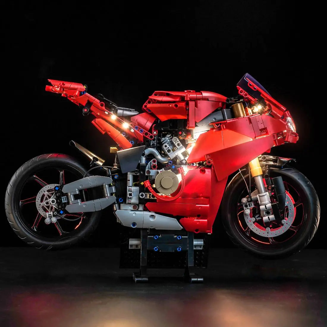 Light Kit for LEGO Technic Ducati Panigale V4 S Motorcycle 42107 | BrightMyBricks – Illuminate the Speed! Bright My Bricks